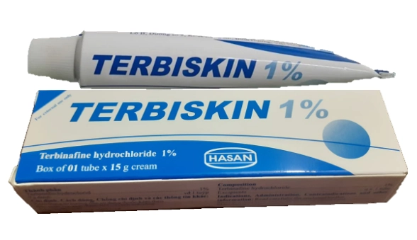 Kem bôi trị nấm da Terbiskin hộp 1 tuýp 15g