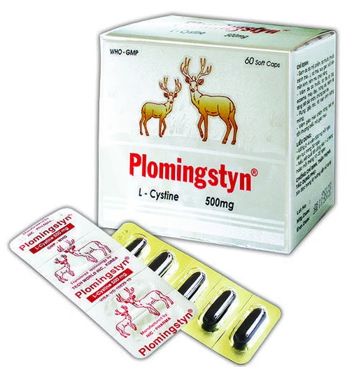 Thuốc da liễu Plomingstyn hộp 60 viên