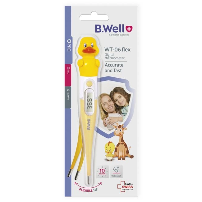Nhiệt kế điện tử B.Well WT-06 flex hộp 1 cái