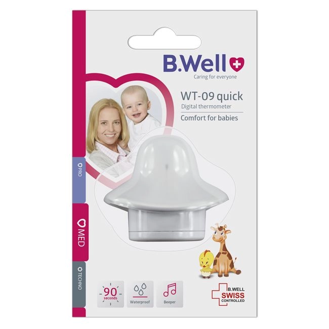 Nhiệt kế điện tử B.Well WT-09 quick hộp 1 cái