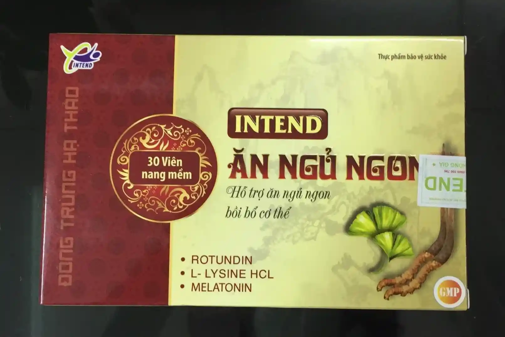 Hỗ trợ ăn ngủ ngon bồi bổ cơ thể INTEND Ăn Ngủ Ngon hộp 30 viên