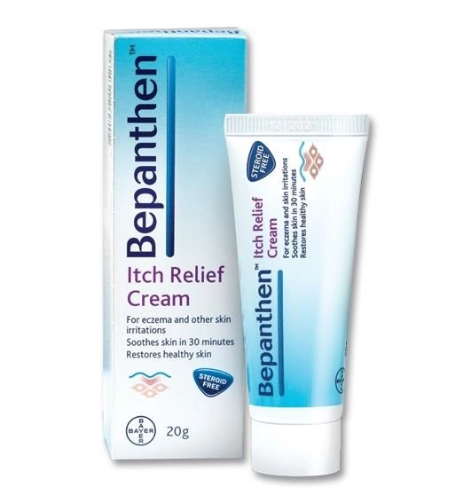 Kem trị ngứa và mẩn đỏ Bepanthen Itch Relief Cream hộp 1 tuýp 20g