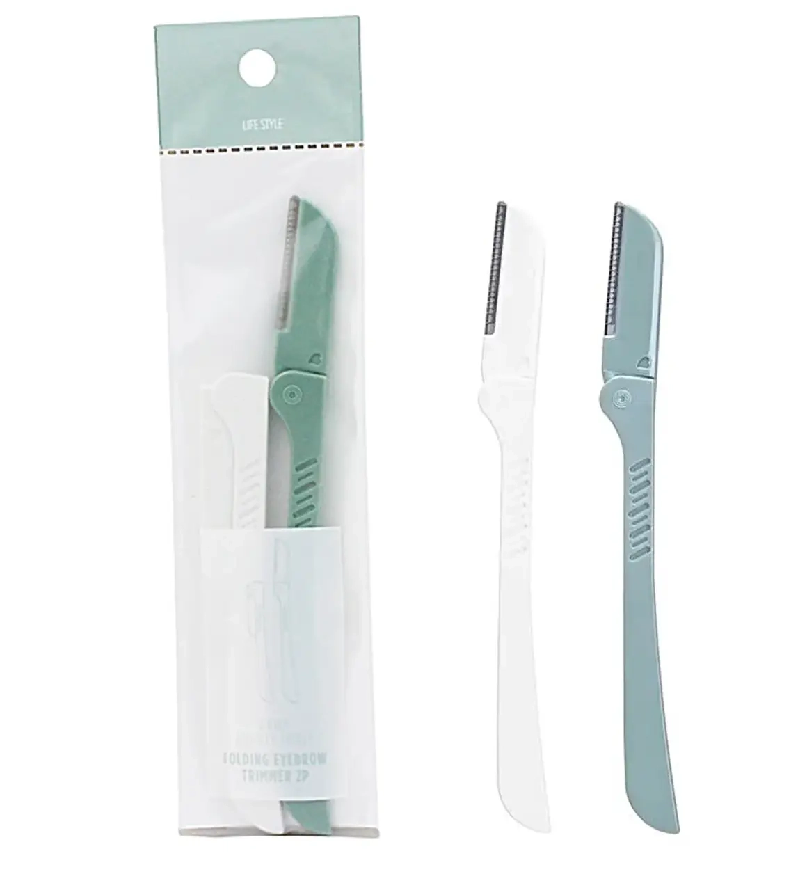 Dao cạo chân mày Folding Eyebrow Trimmer 2P gói 2 cái
