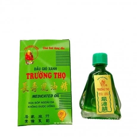Dầu Gió Xanh Trường Thọ hộp 1 chai 6ml