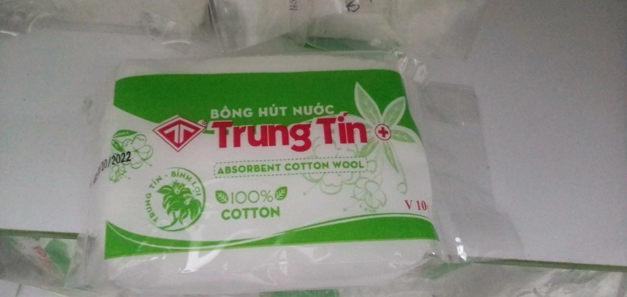 Bông hút nước Trung Tín gói 10g