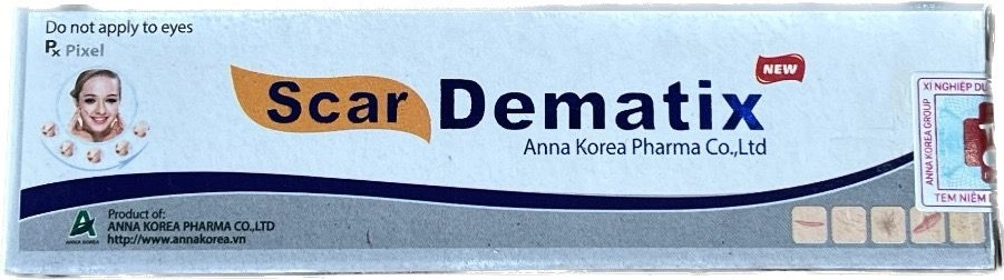 Kem trị sẹo Scar Dematix tuýp 15g