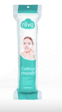 Bông tẩy trang Niva gói 130 miếng 