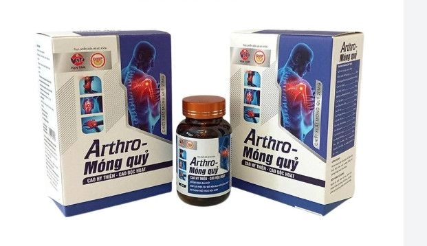 Hỗ trợ mạnh gân cốt Arthro - Móng quỷ hộp 1 lọ 60 viên