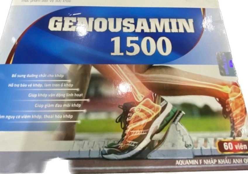 Viên uống bổ khớp Genousamin 1500 hộp 60 viên