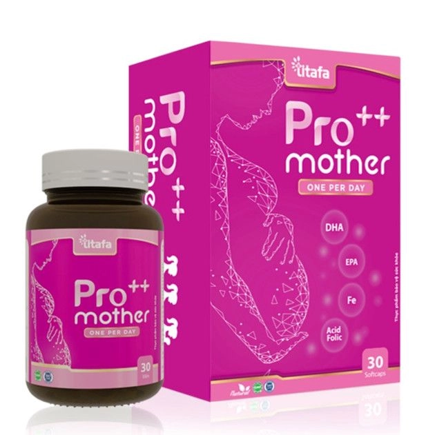 Viên uống bổ sung dưỡng chất cho mẹ bầu Pro++ Mother hộp 1 lọ 30 viên 