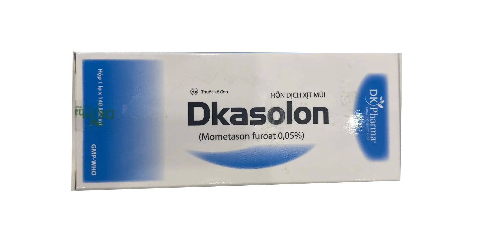 Hỗn dịch xịt mũi Dkasolon hộp 1 lọ x 140 liều xịt