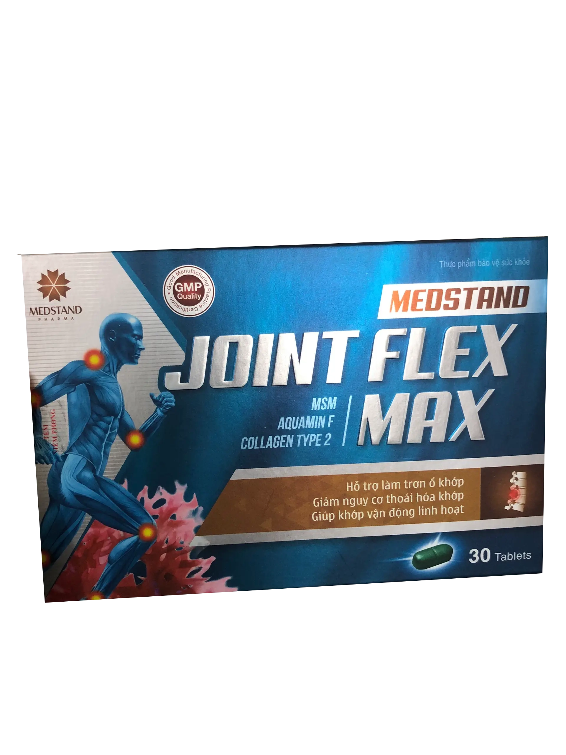 Hỗ trợ làm trơn ổ khớp Medstand Joint Flex Max hộp 3 vỉ x 10 viên