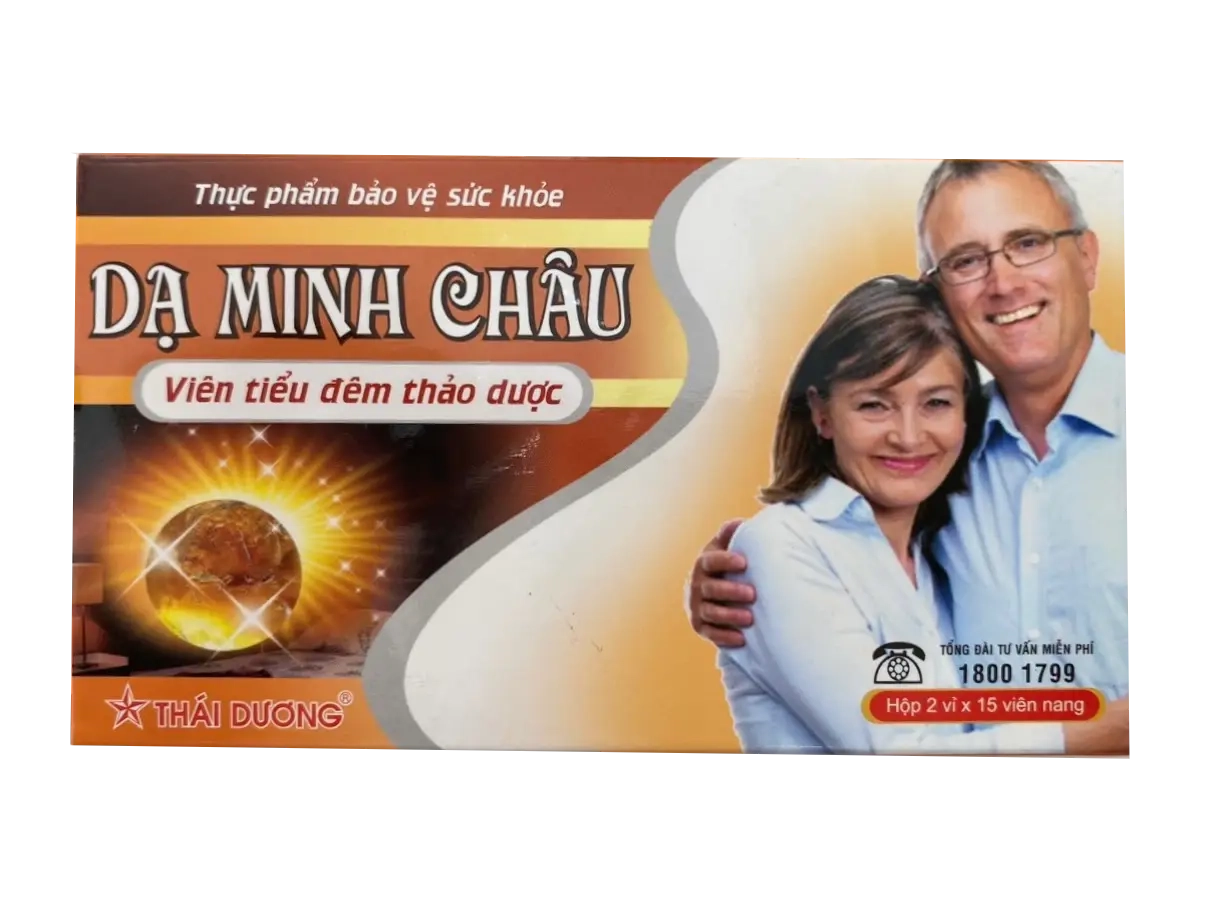 Viên tiểu đêm thảo dược Dạ Minh Châu hộp 30 viên
