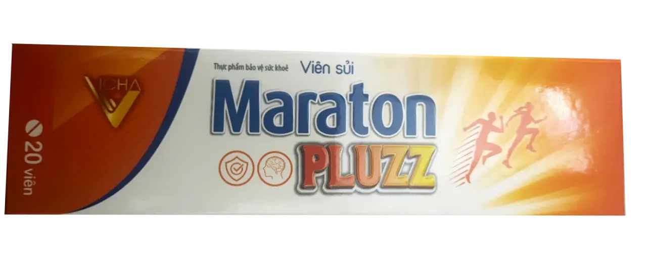 Viên Sủi Maraton Pluzz tuýp 20 viên nén sủi