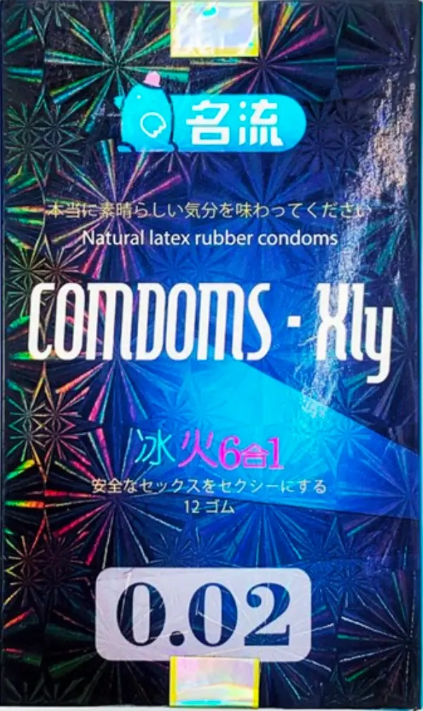 Bao cao su gân gai, kéo dài Comdoms - Xly 0.02 hộp 12 cái
