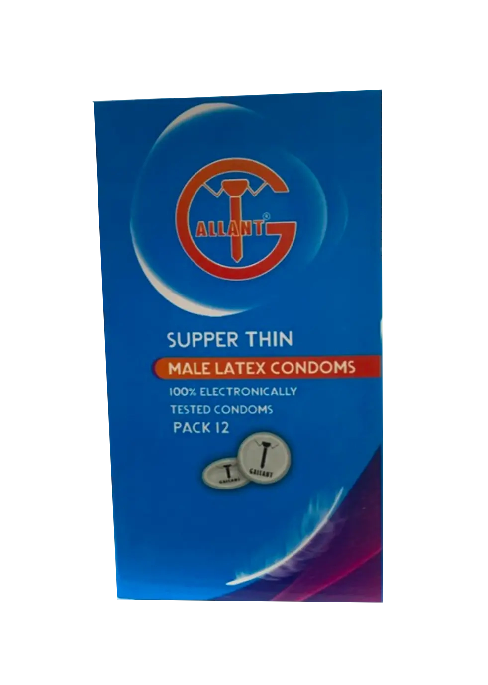 Bao cao su siêu mỏng Gallant Super Thin hộp 12 cái