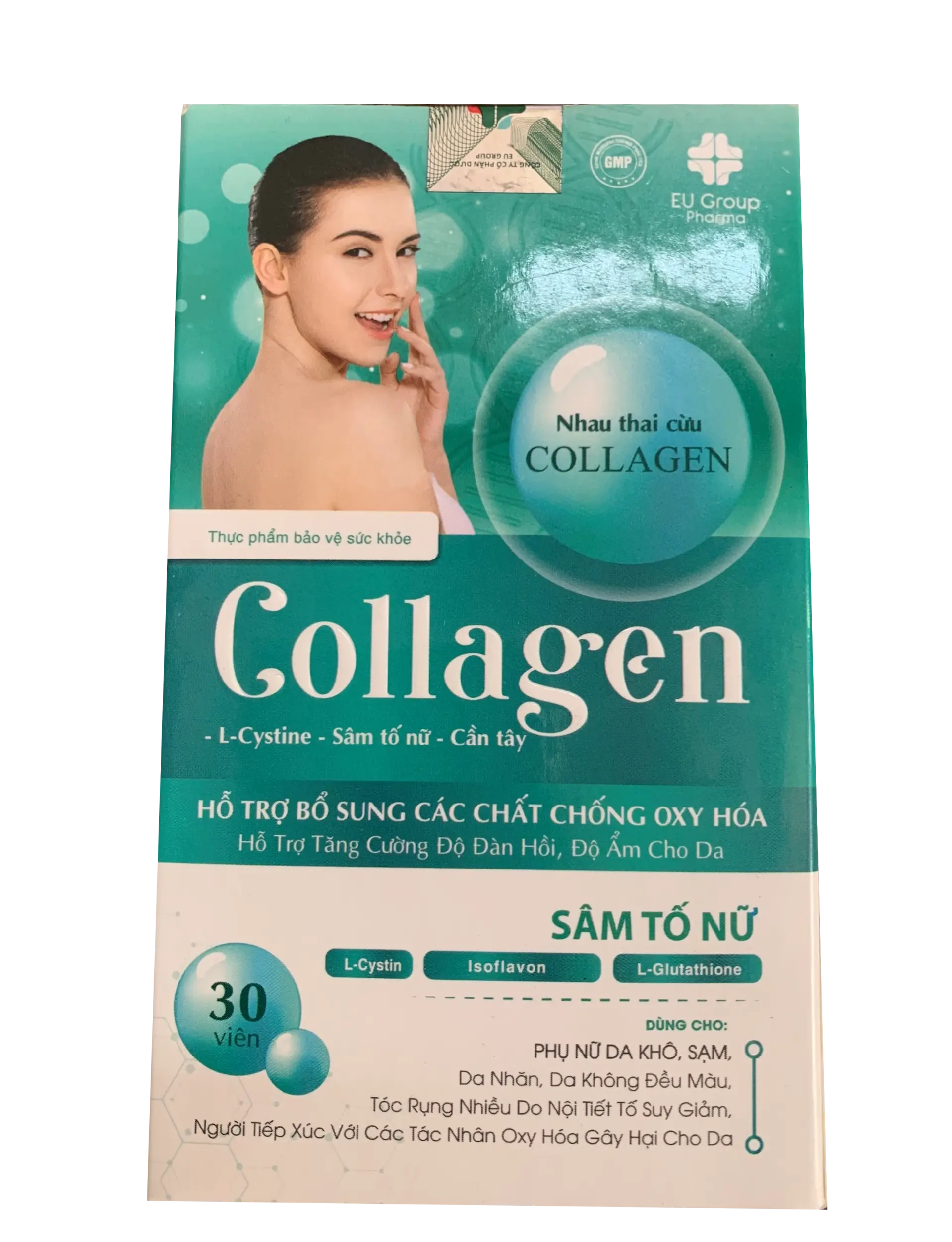 Viên uống đẹp da COLLAGEN (EU GROUP) hộp 30 viên