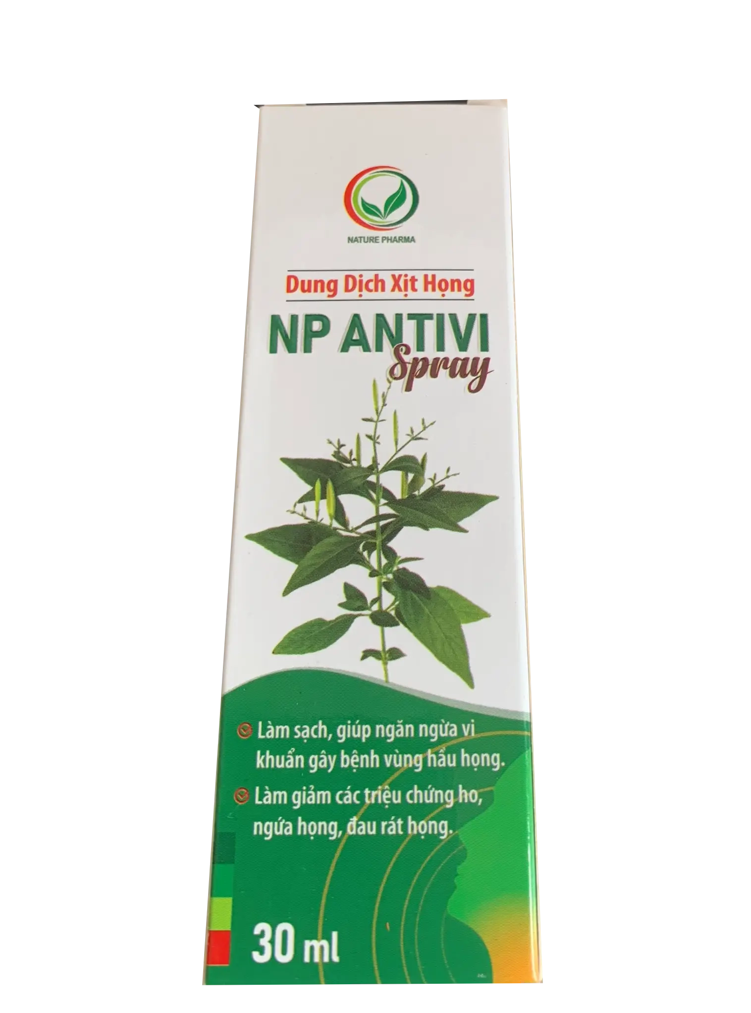Dung dịch xịt họng NP ANTIVI hộp 1 chai 30ml