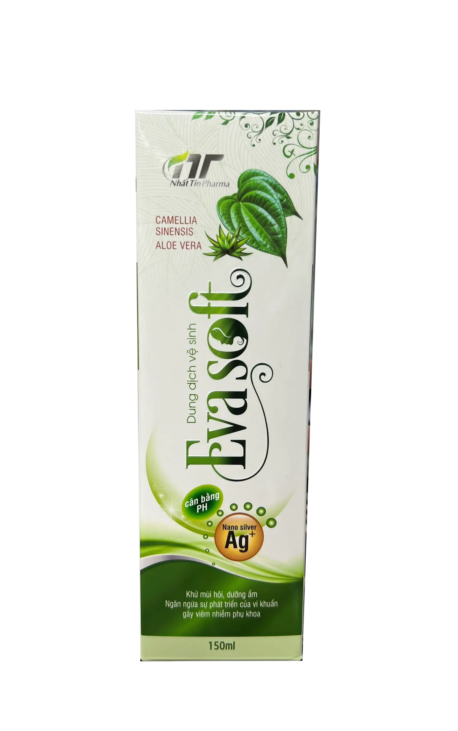 Dung dịch vệ sinh phụ nữ Evasoft (Nhất Tín) chai 150ml