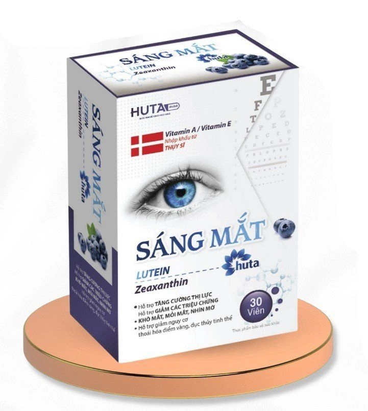 Viên uống hỗ trợ thị lực Sáng Mắt Huta hộp 30 viên