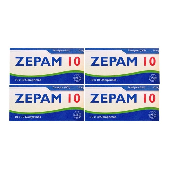 Thuốc an thần ZEPAM 10 hộp 10 vỉ x 10 viên