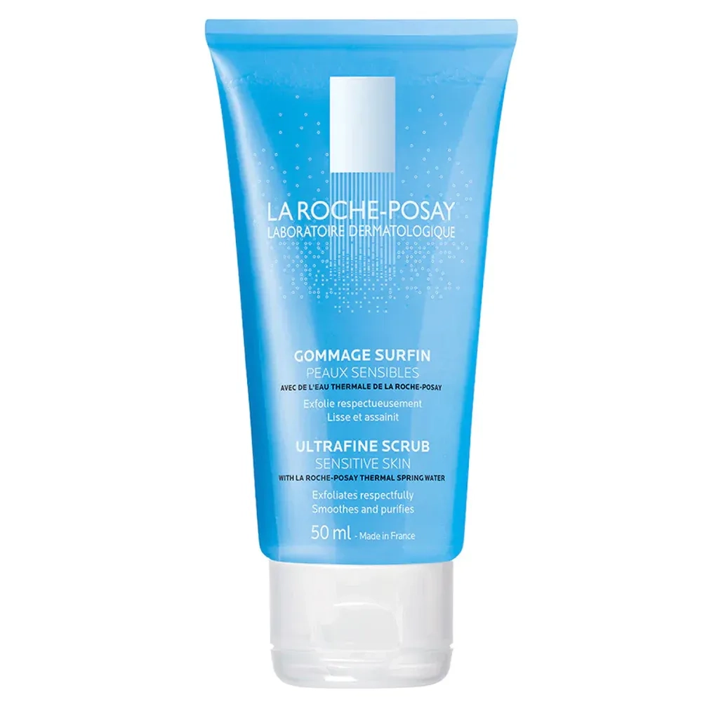Gel làm sạch tế bào chết dành cho da nhạy cảm La Roche-Posay Gommage Surfin Ultra Fine Scrub Sensitive Skin tuýp 50ml